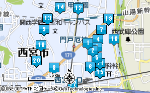 門戸厄神駅周辺で駐車場あり 見つかる！ネット予約で楽天ポイント貯まる！-楽天ぐるなび