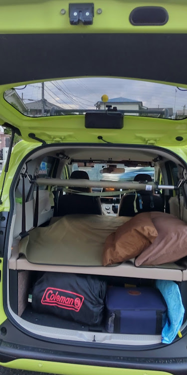 シエンタのシエンタ乗りと繋がりたい・ 仕事車・ロッドホルダー・ラゲッジボード 自作に関するカスタム事例車のカスタム情報はCARTUNE