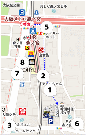 タイムズ森ノ宮駅東（大阪府大阪市東成区中道1-2）の時間貸駐車場・満車/空車・料金情報 ｜タイムズ駐車場検索