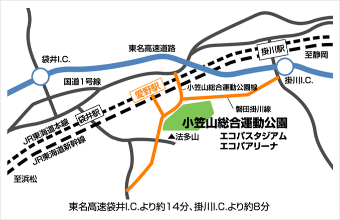 掛川駅（掛川市）周辺の時間貸駐車場 ｜タイムズ駐車場検索