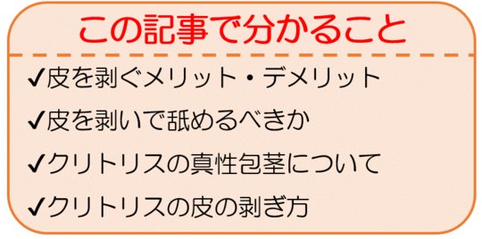 クリトリス（陰核）包茎手術 | 婦人科形成