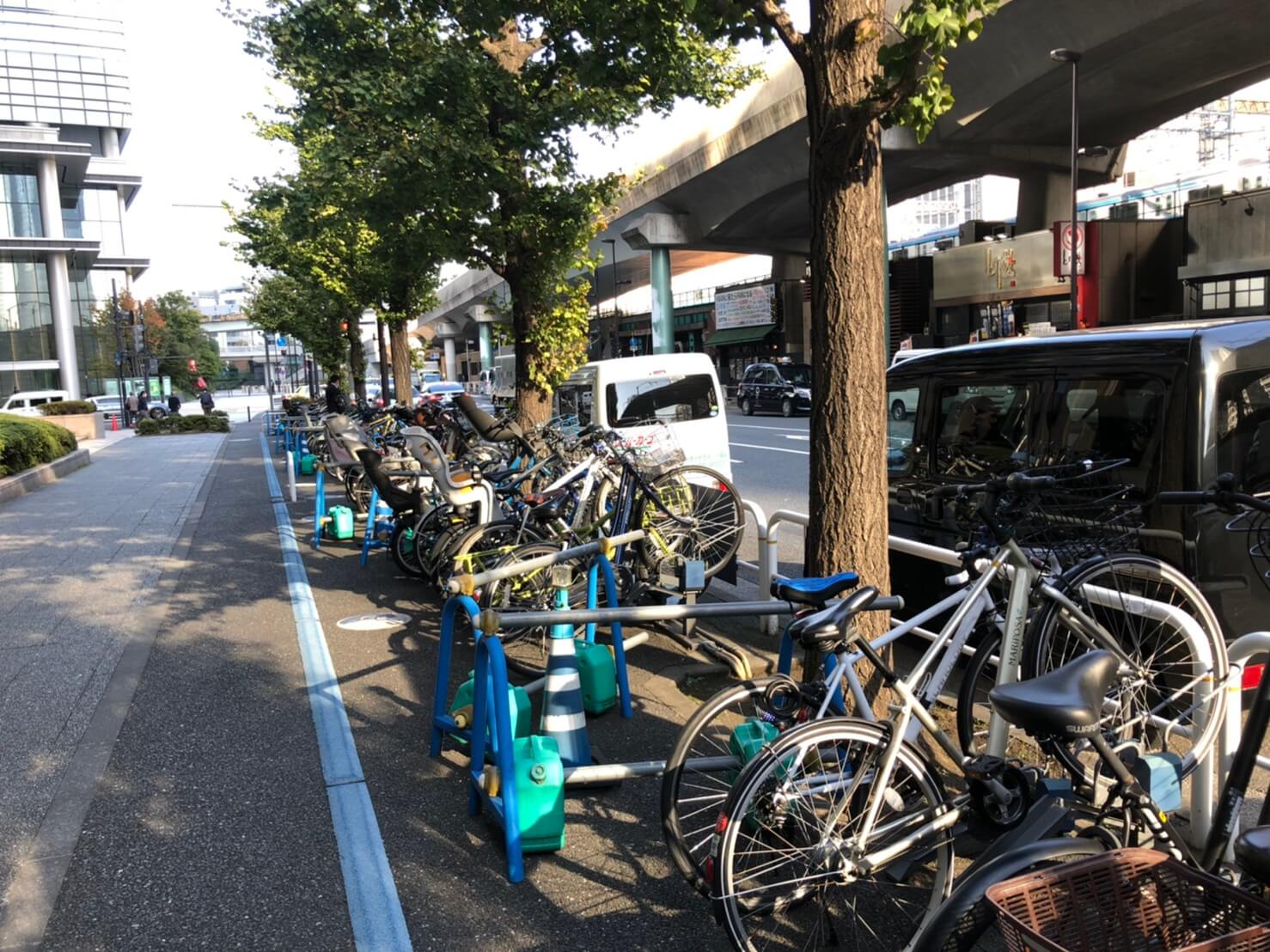 東京駅の駐輪場 大手町第１〜第３自転車駐車場Tokyo Garden