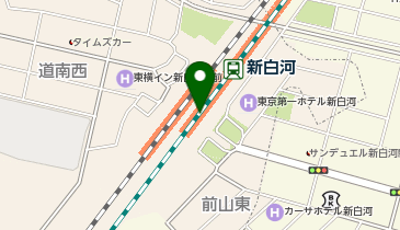 新白河駅前郵便局 の地図、住所、電話番号 - MapFan