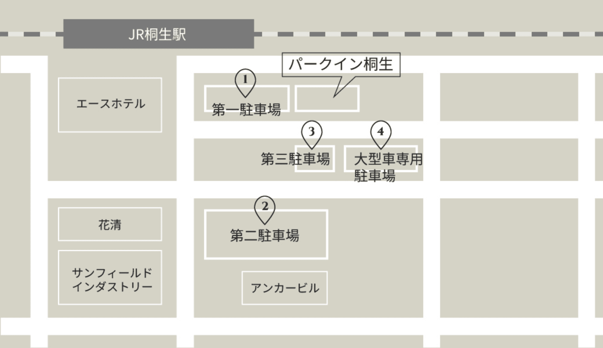 交通案内 | エースホテル｜群馬県桐生市でご宿泊なら当館へ