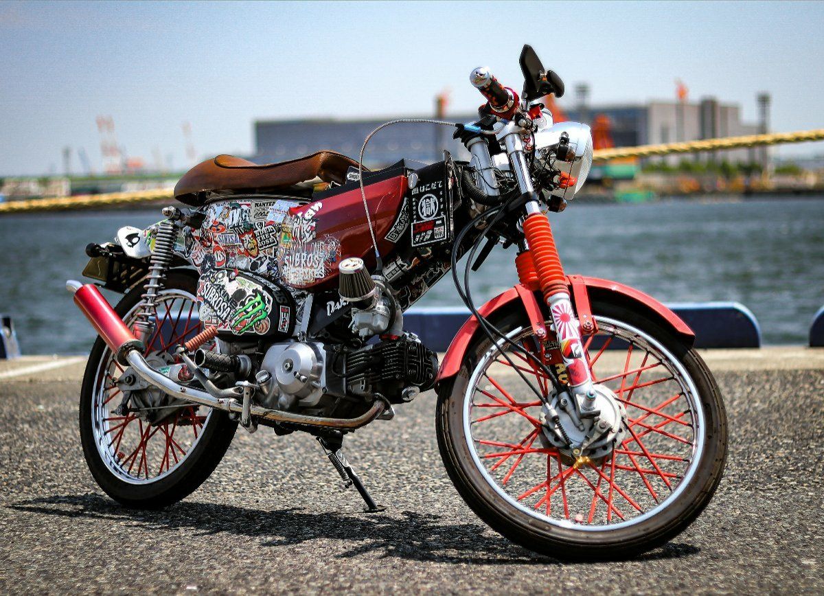 スーパーカブカフェレーサー セパハンカブカフェレーサー supercubcaferacer