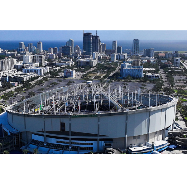 まるで貨物列車の通過音」ドームの屋根吹き飛ぶ 米ハリケーン被害毎日新聞