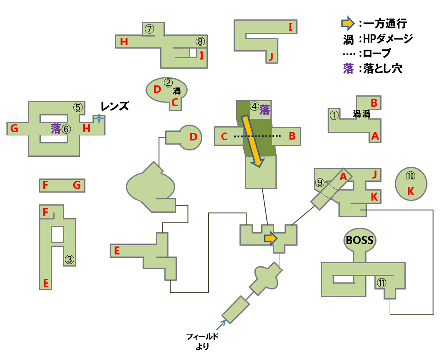 シュラム密林地帯 - イース8 Ys