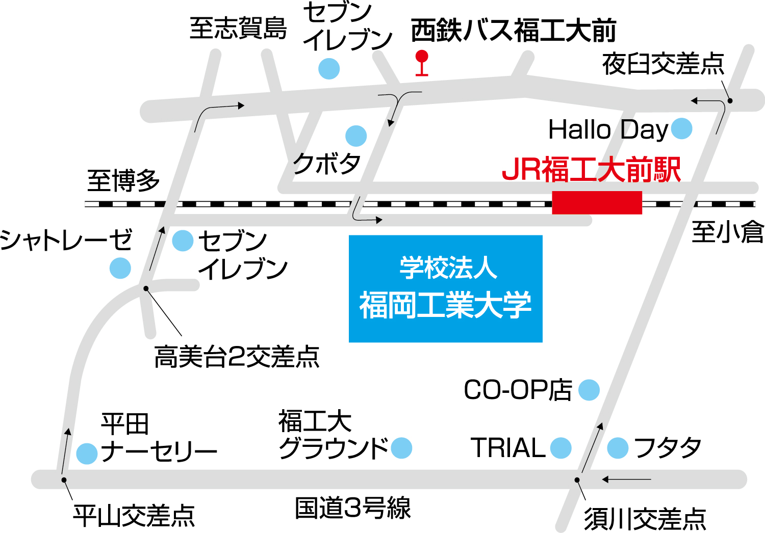 リロの賃貸 ルーム福工大前駅店 の店舗概要