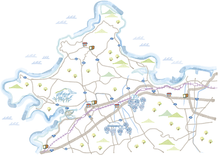 芥屋の大門公園にある「トトロの森」。観光客も多く訪れる人気スポットだ 撮影・穴井友梨- 糸島人気観光地、バスで直結 「二見ケ浦―芥屋」1日券も4月6日から実証運行 -