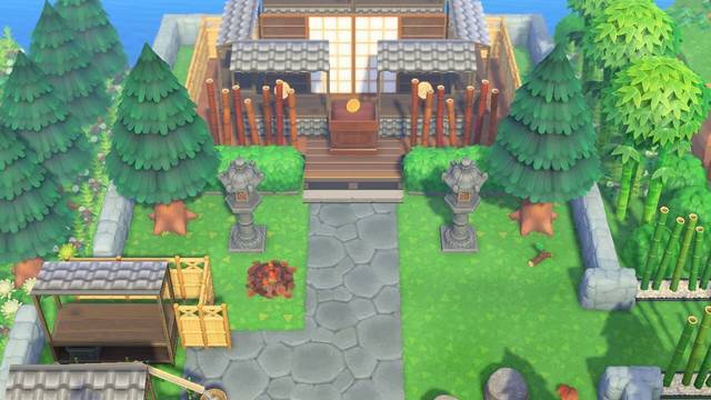 あつ森 キャンプサイトのレイアウト～自然な森の中でソロキャンプ～ - マイミーボックス