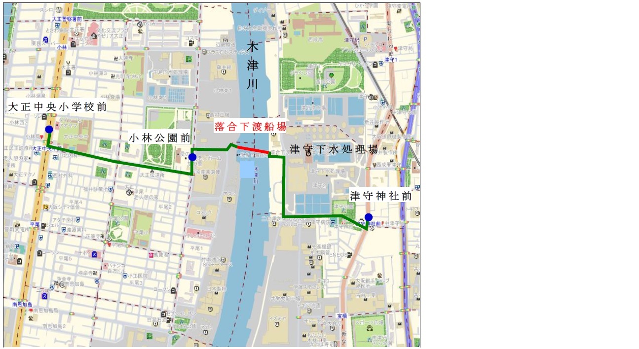 大正区の渡し船ぜんぶ乗る誰かの散歩マガジン サンポ