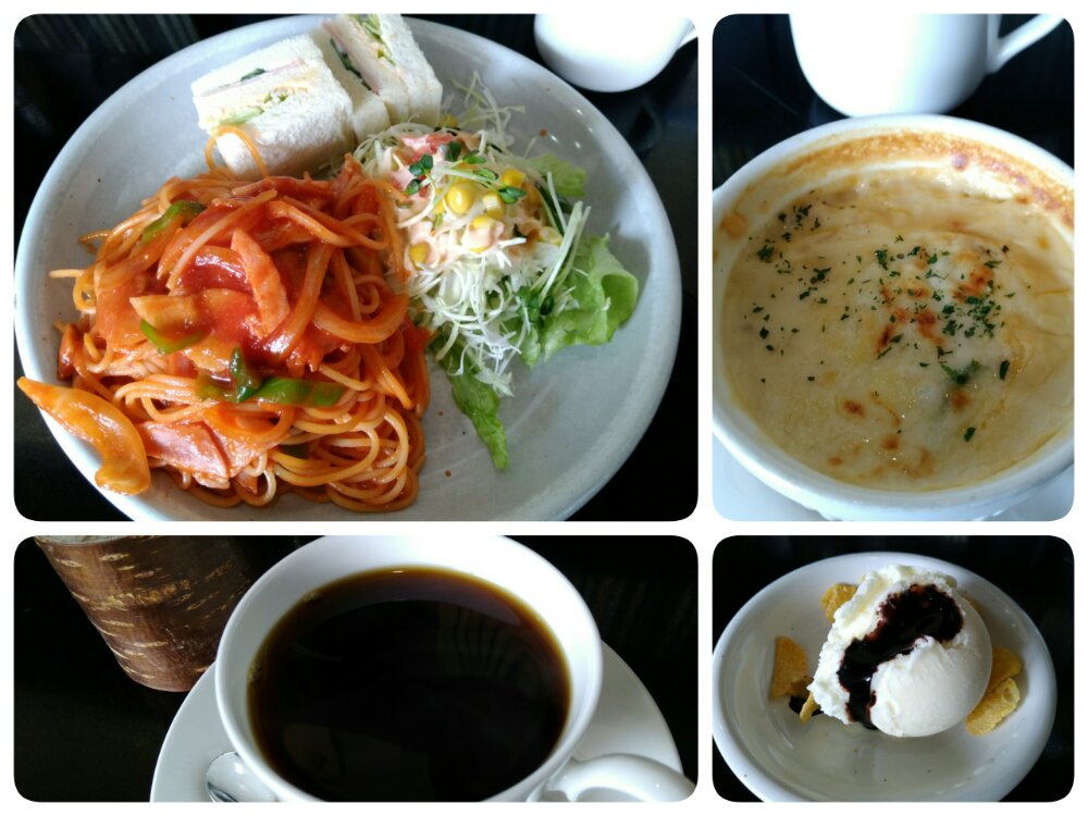 魔女のたまご」、岩沼市の喫茶店で、」はらぺこセット、魔女のたまごセット - 仙台・ミュンヘン・レストラン総合研究所