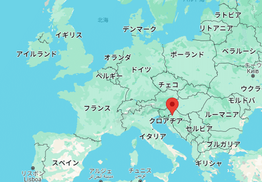 クロアチア地図ななこのファーストクラスへの道 Road to Firstclass