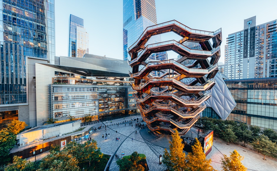 NYハドソンヤード開業、新名所に長蛇の列 - WSJ