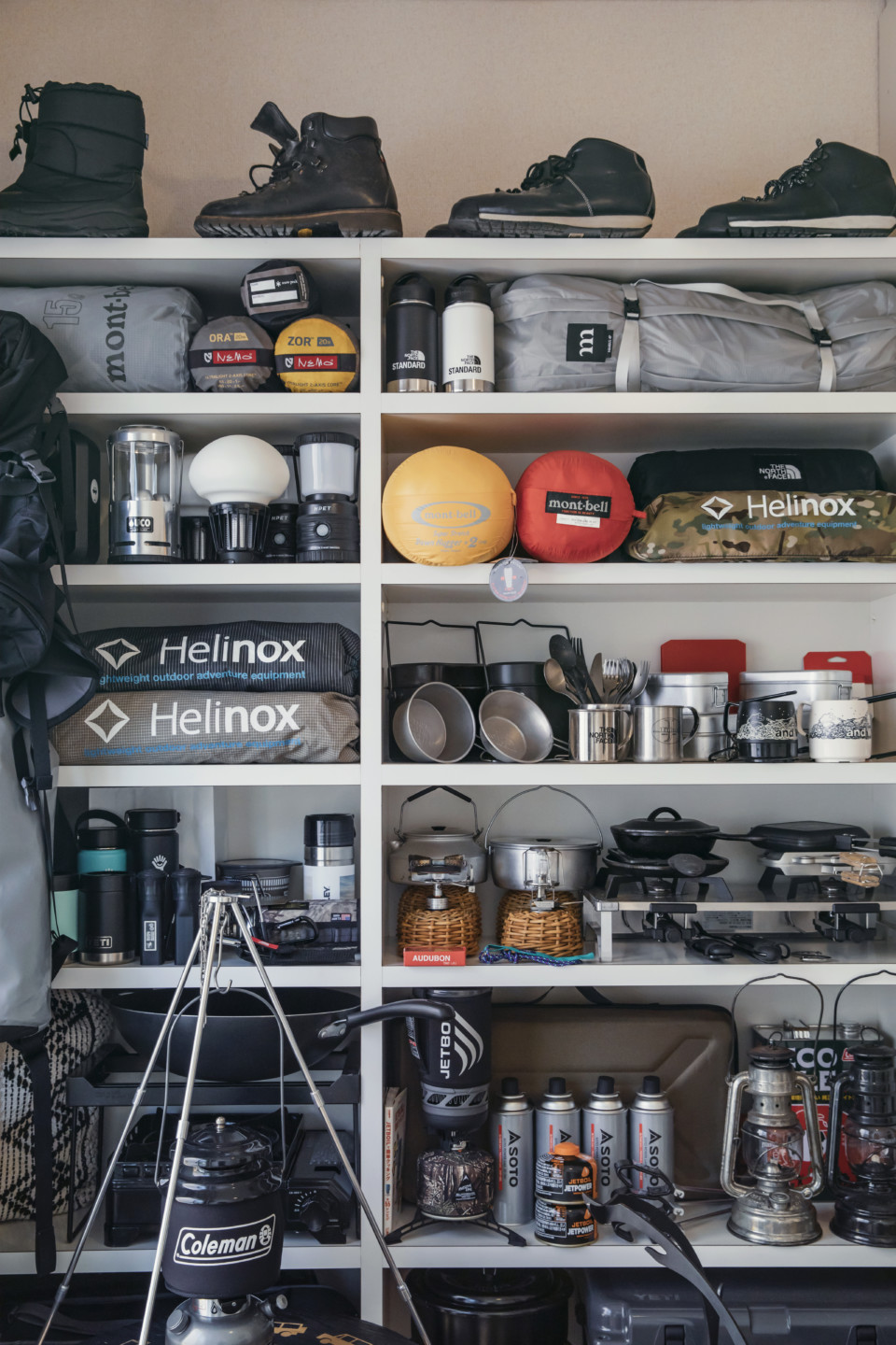 アウトドア用品は土間に収納すると便利！趣味が充実する家づくりインゾーネの家