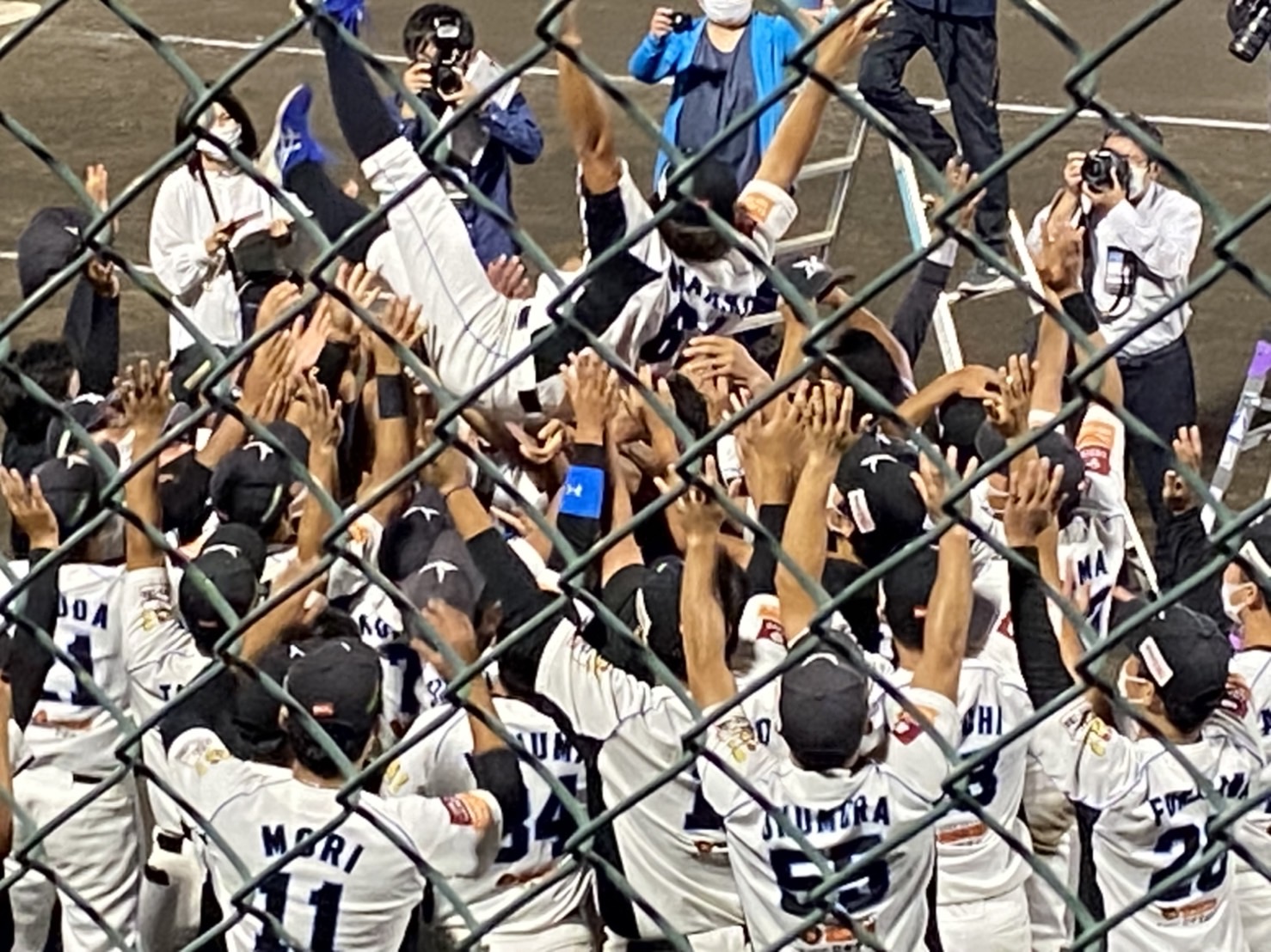 ペガサス快勝 福島に3-0 群馬マスコミ3社マッチ