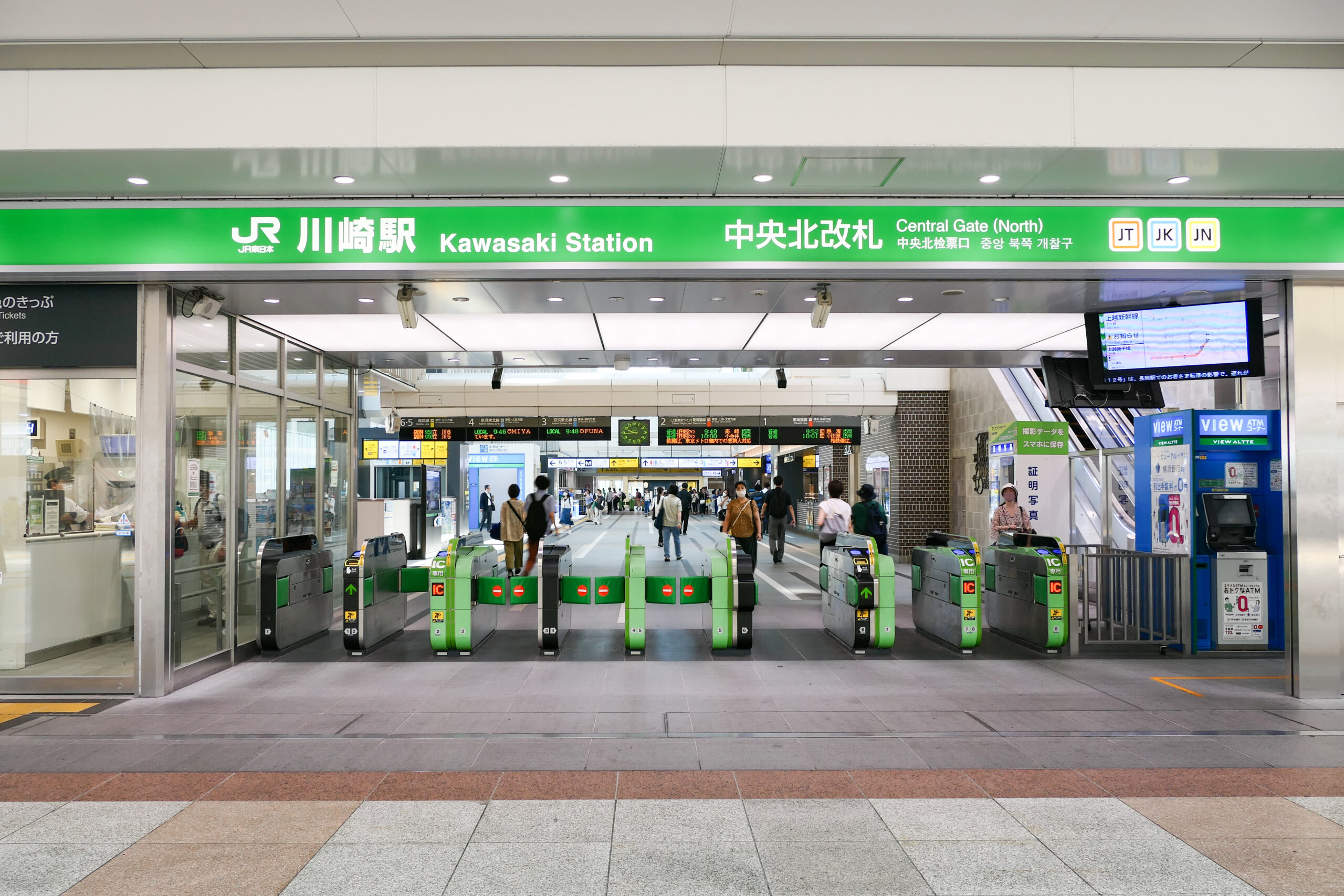 川崎駅の構内図 - 駅の情報
