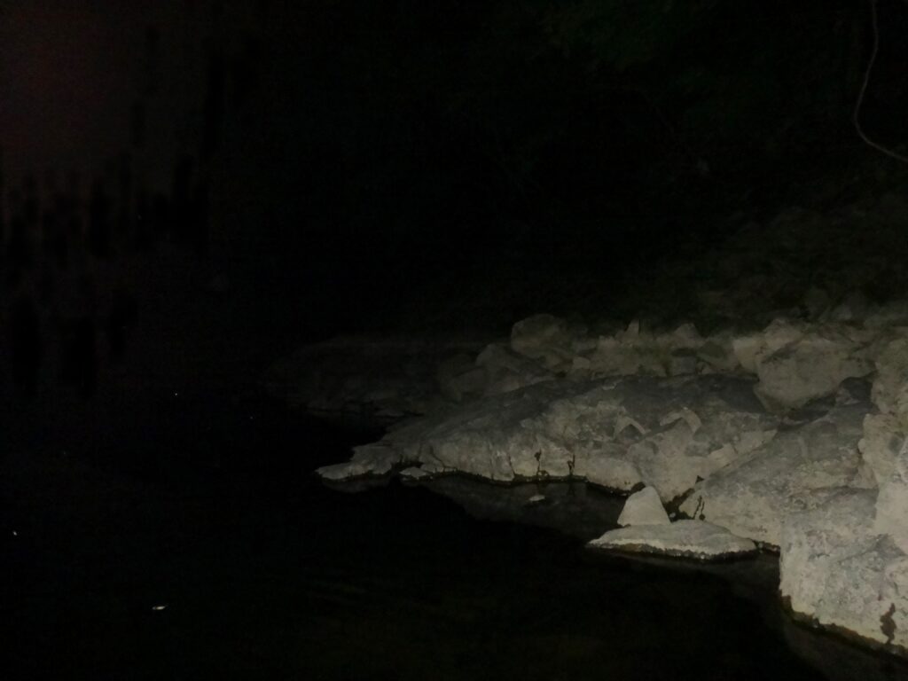 50UP 夏の夜釣りパターンになってきました@2018年6月25日琵琶湖おかっぱりバス釣りブログ 逆に