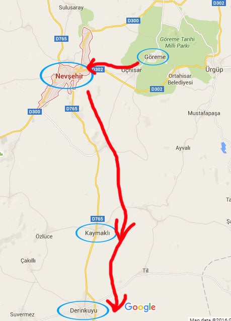 デリンクユ地下都市カッパドキアのオプショナルツアー予約は ホットホリデー へ