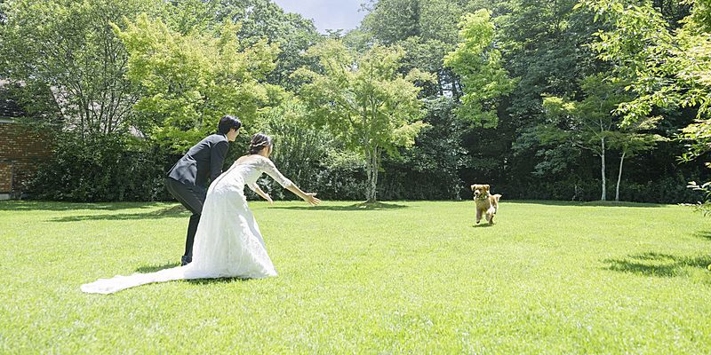 結婚式拝見】「ジェネラス軽井沢」でふたりらしくカジュアルに♪アウトドアな海外風ガーデンウェディング | みんなのウェディングニュース