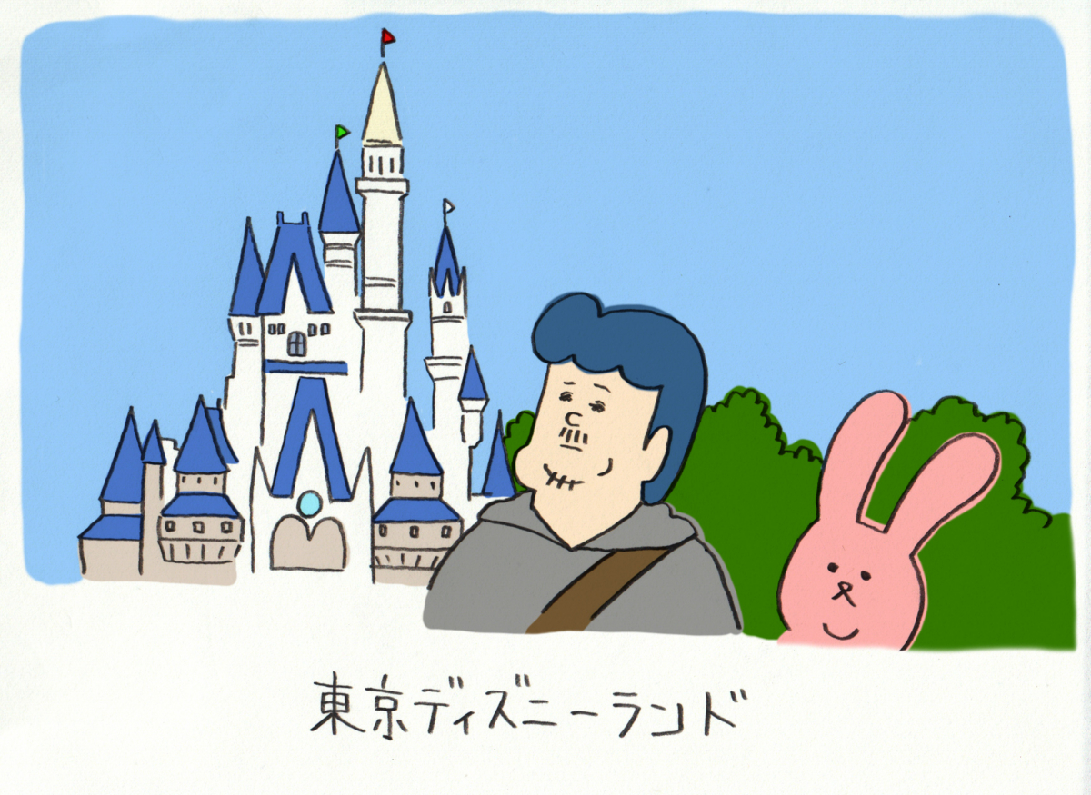 ディズニーランド イラスト 簡単TikTok