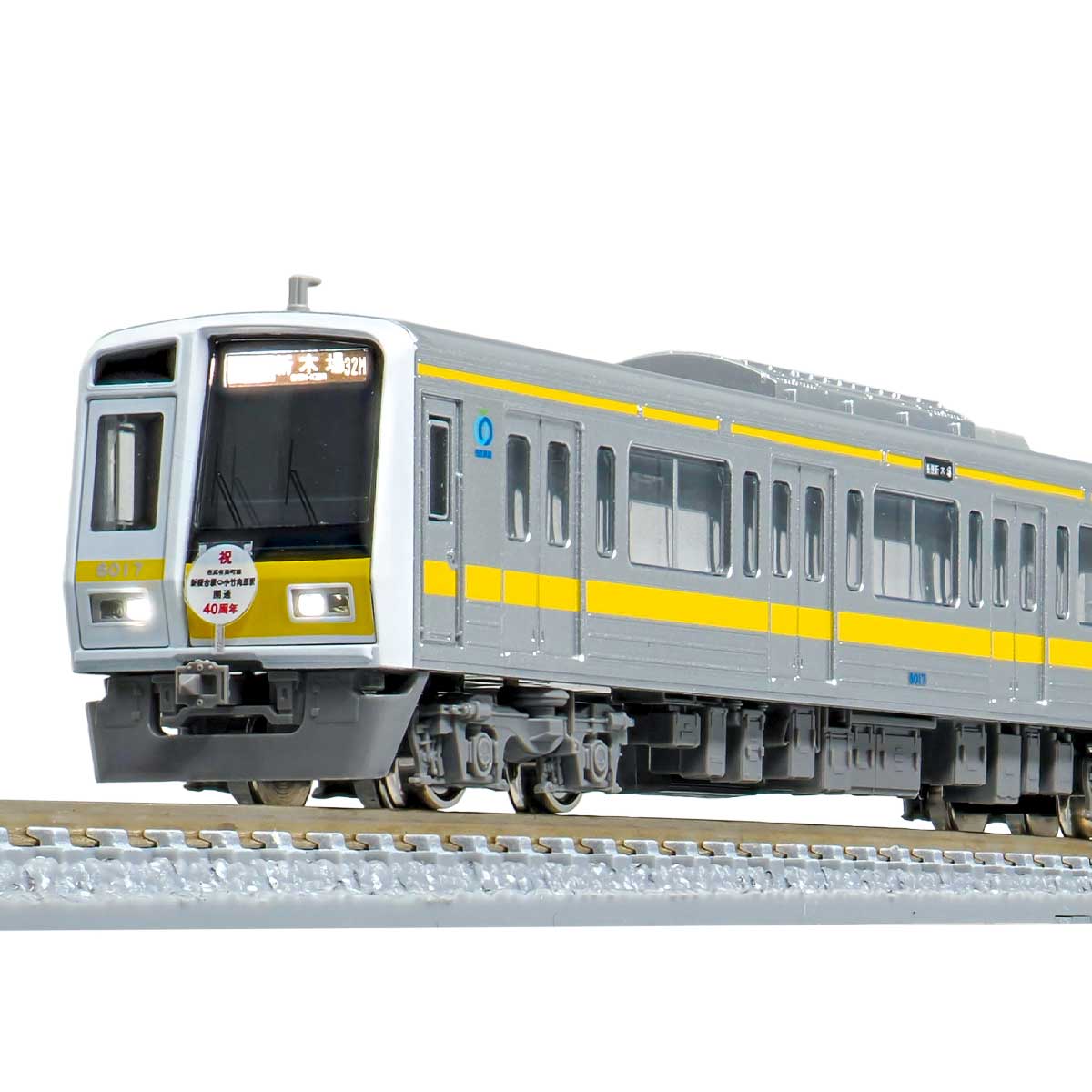 N) 31994 西武6000系アルミ車（6156編成・シングルアームパンタグラフ）増結用中間車6両セット（動力無し） | グリーンマックス