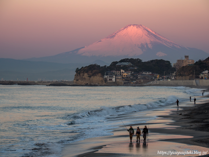 江ノ電で鎌倉から七里ヶ浜へ！はじめての江ノ電に感激です