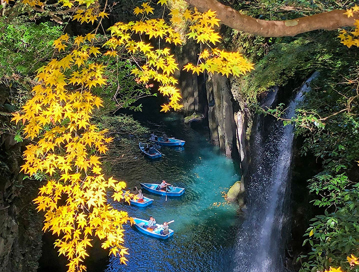 高千穂峡のボートアクセス・写真・情報など