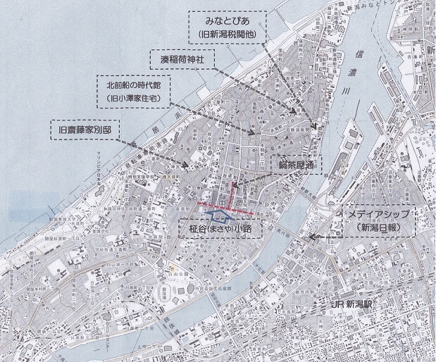 新潟ふゆ歩き ３ 沼垂をさまよう: 日常旅行日記