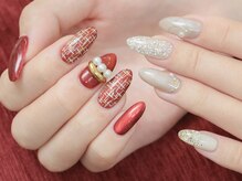 ワンホンネイル#マグネットネイル#大阪ネイルサロン#中央区ネイルサロン｜FLY Nail Salon(フライネイルサロン所属)のネイル