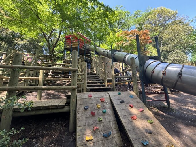 フィールドアスレチック横浜つくし野コースで、運動不足解消！ - campdog のファミリーキャンプ日記