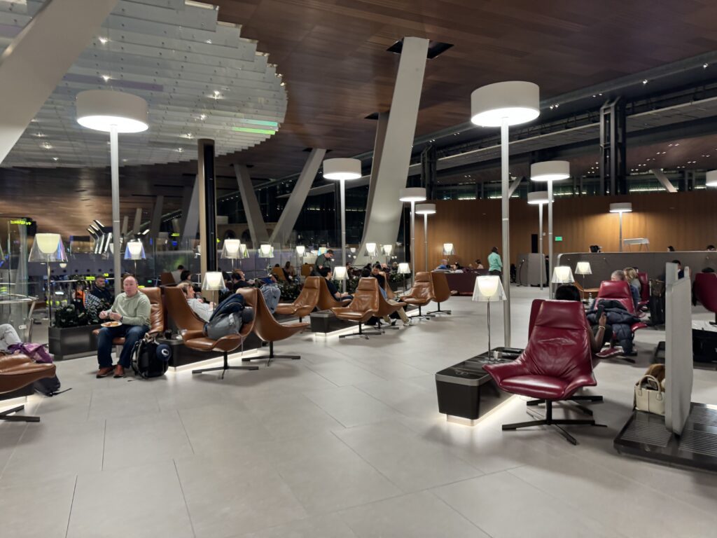 カタール航空のラウンジカタール航空