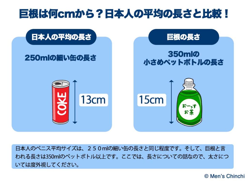 女性が思う理想のペニスサイズ – メンズ形成外科