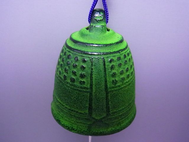 Amazon.co.jp: くらげ風鈴 あさぎブルー ヒビ模様タクグラス