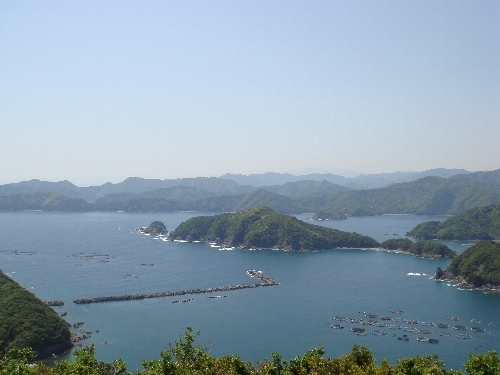 南伊勢町の展望台 南伊勢町