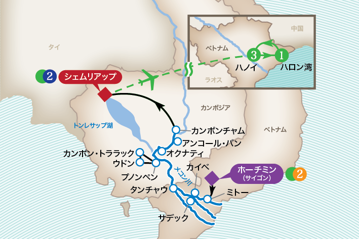 メコン川の危機GNV