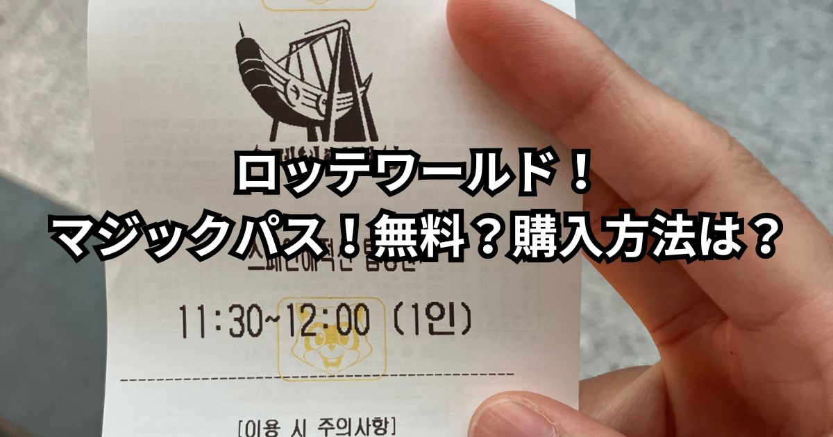 韓国遊園地 ロッテワールドとエバーランドどう違う？韓国専門メディアYOGIYOGIヨギヨギ
