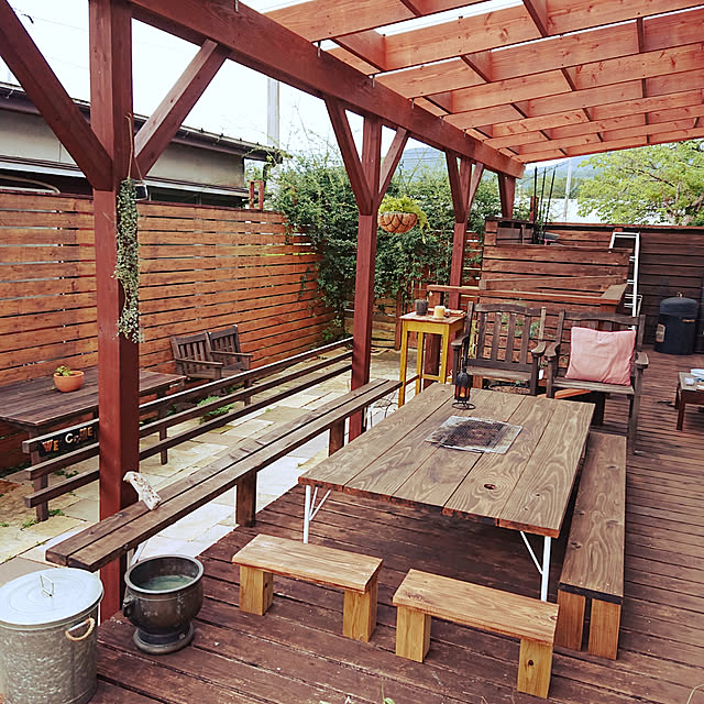 DIYで作業小屋兼BBQ小屋、ウッドデッキを丸ごと作る！① - ストロク工房ストックロック
