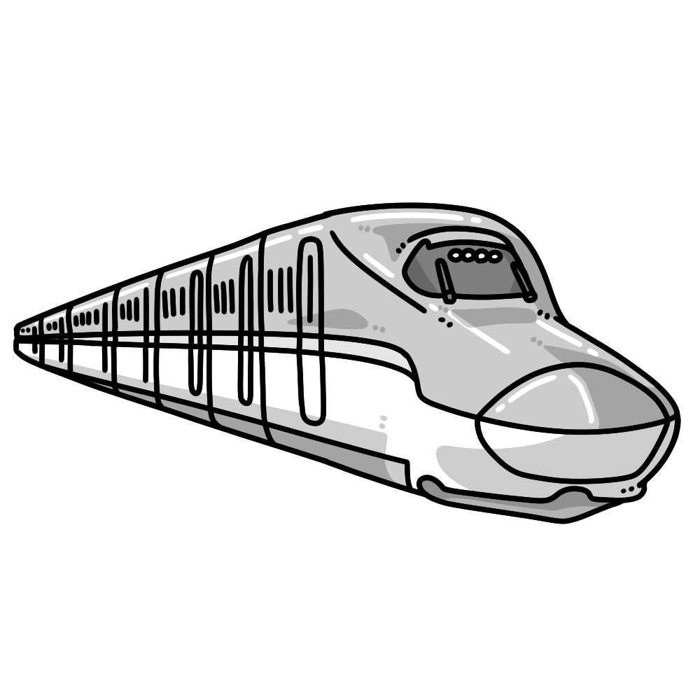 北海道新幹線イラスト素材動くイラストと猫漫画