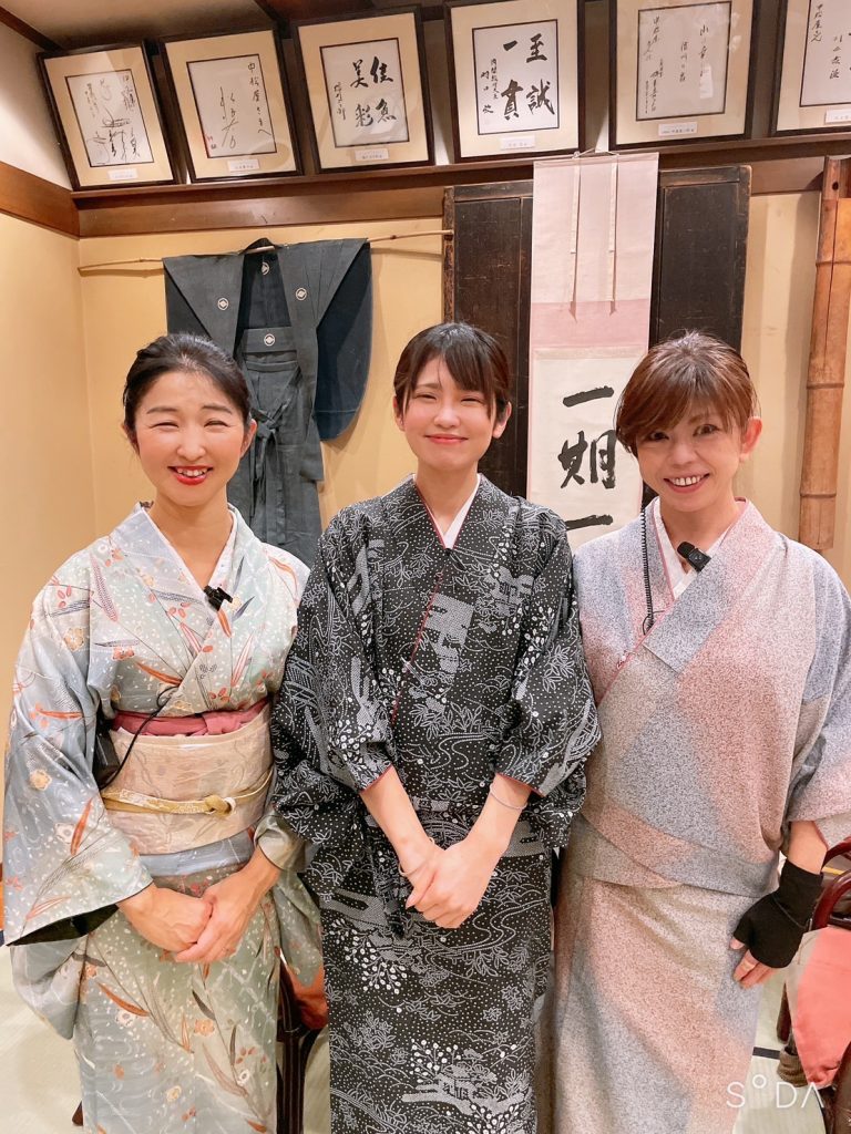 温泉タオル集めに凝るかおり