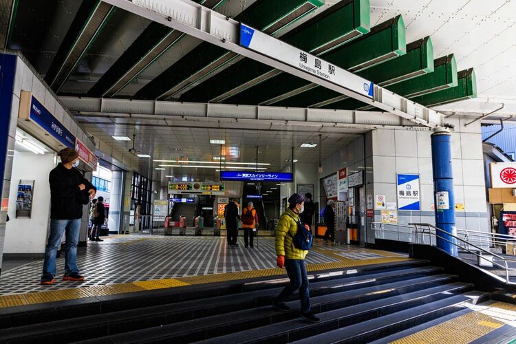 東武 梅島駅ホームドア輸送Kasukabe総合車両センタ