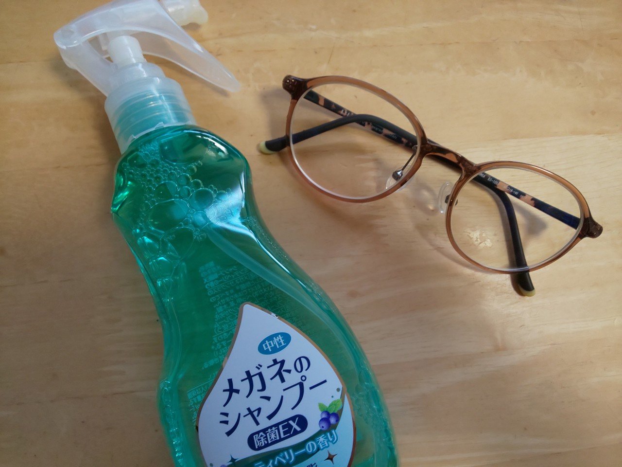 眼鏡クリーナー泡タイプ】EYEWEAR WASH |