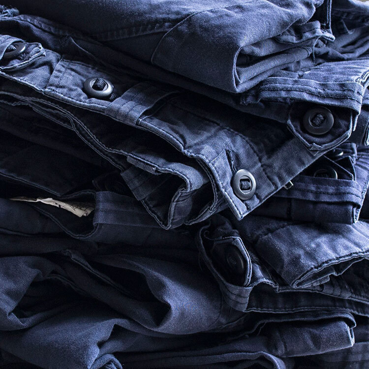 2000年代のイギリス海軍ジップアップブルゾン ネイビー 2000's British