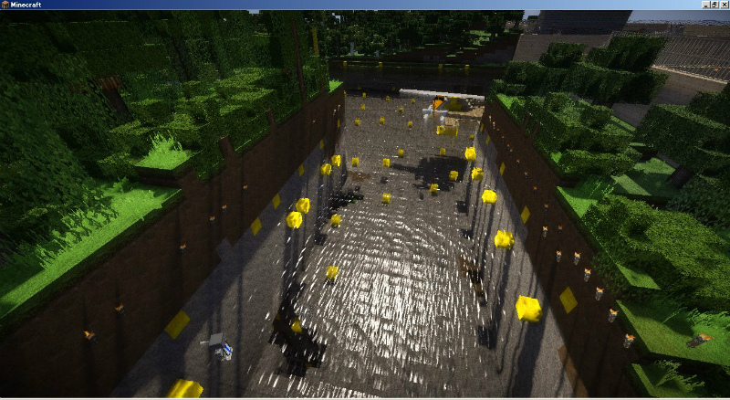 けいまるクラフト16 沈没船サルベージ完結編。進水式で見た光景とは!? マインクラフト水のアップデートMinecraftBEJAVA ゆっくり実況プレイ