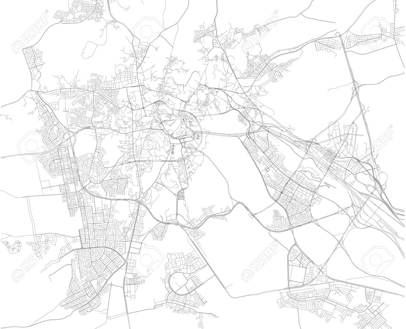 147 Mecca Map Stock Photos,