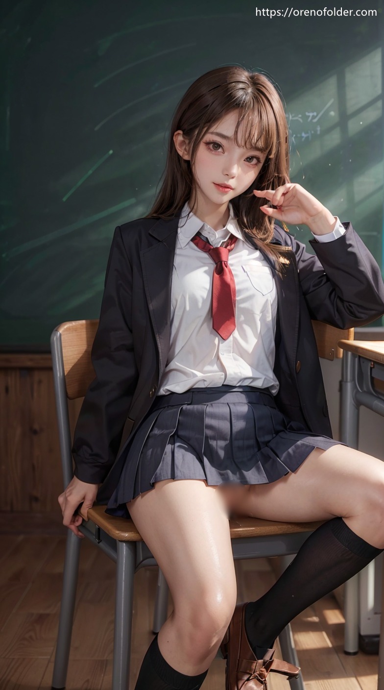 パンツを脱いでノーパン状態でフラフープする制服コスのユーチューバー【なのかちゃんねる♡】