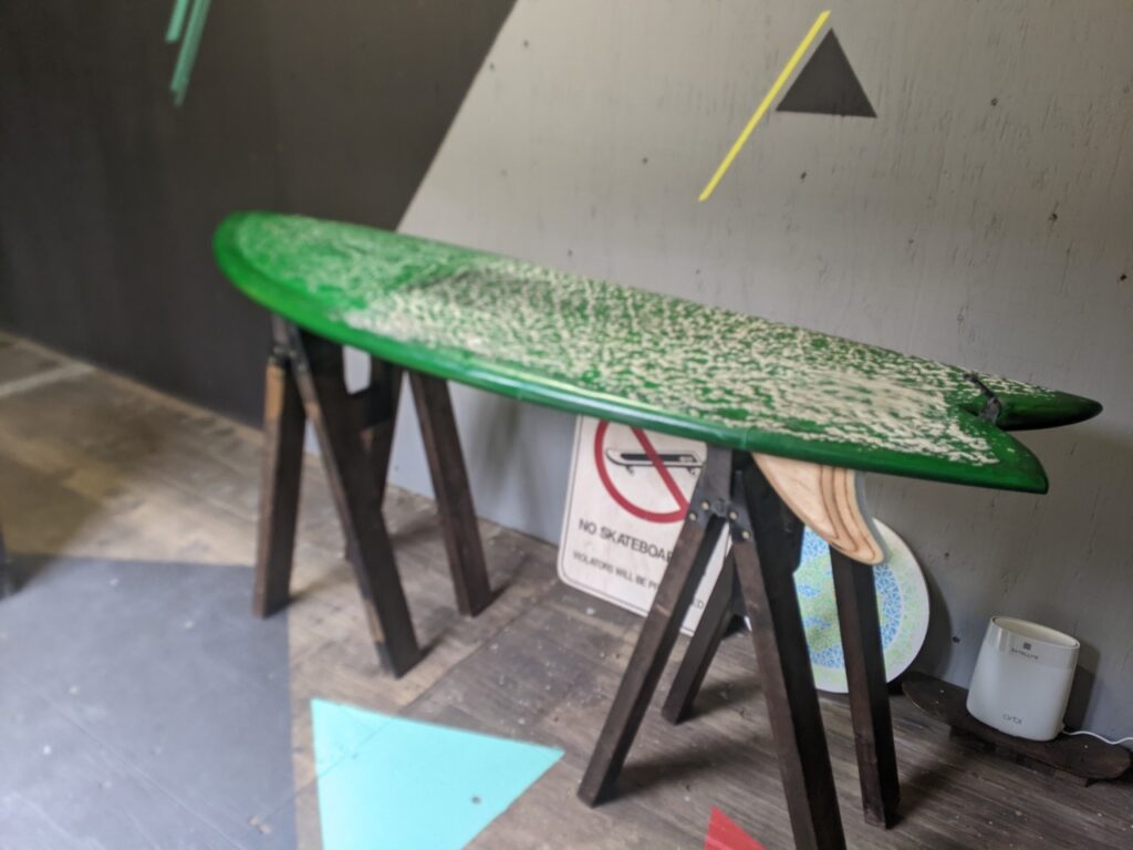 サーフボード板 手作り 紙粘土TikTok