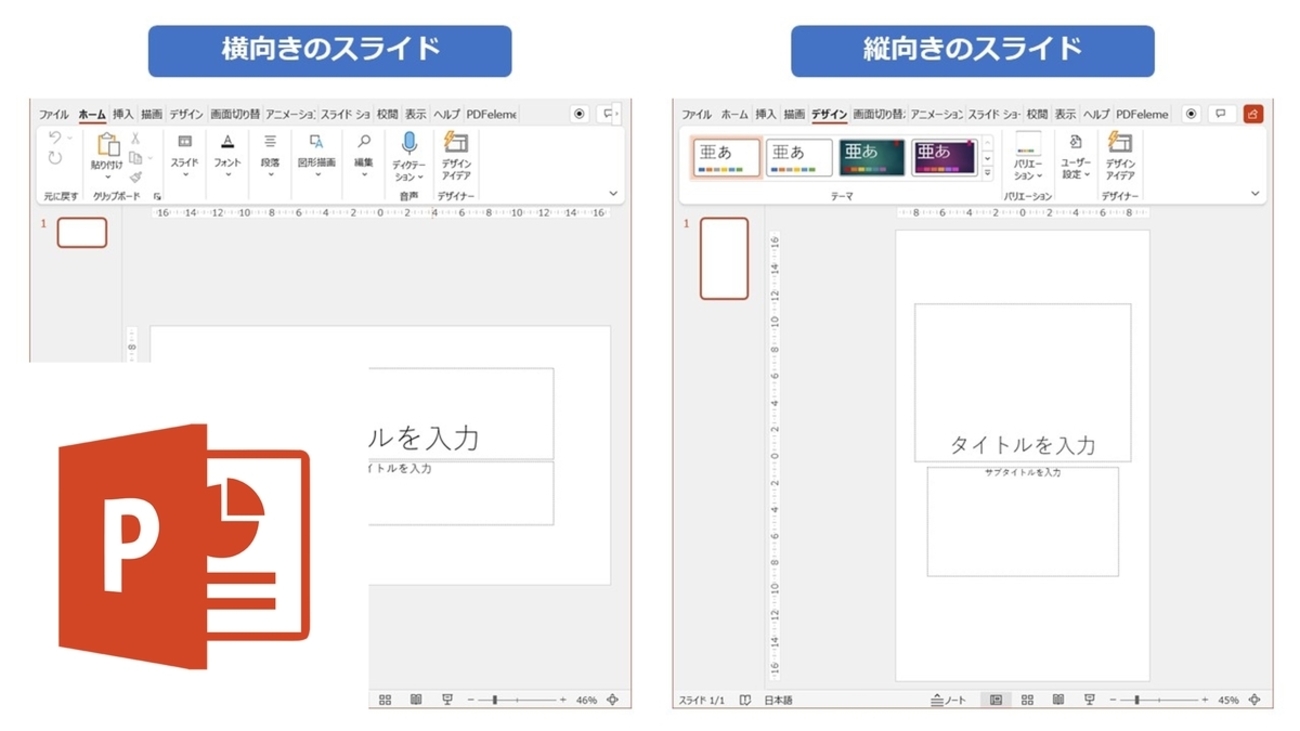 Wordで用紙の縦向きと横向きが混在した文書作成とページ番号の設定方法