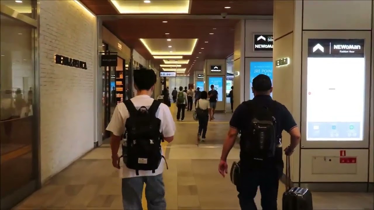 新宿駅に着いてからミライナタワー口への行き方、何分かかる