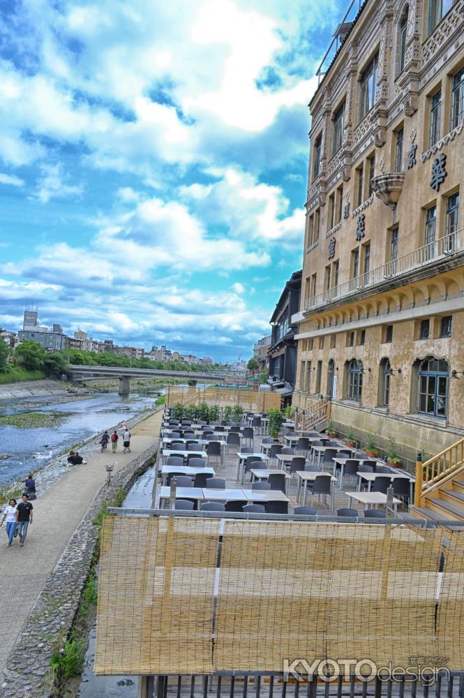 鴨川納涼床で夕涼み by tetsushi